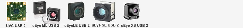IDS USB 2.0 cameras  - USB 2.0 industrial cameras - click a tab to view each camera family