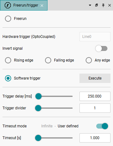 Fig. 224: Freerun/Trigger