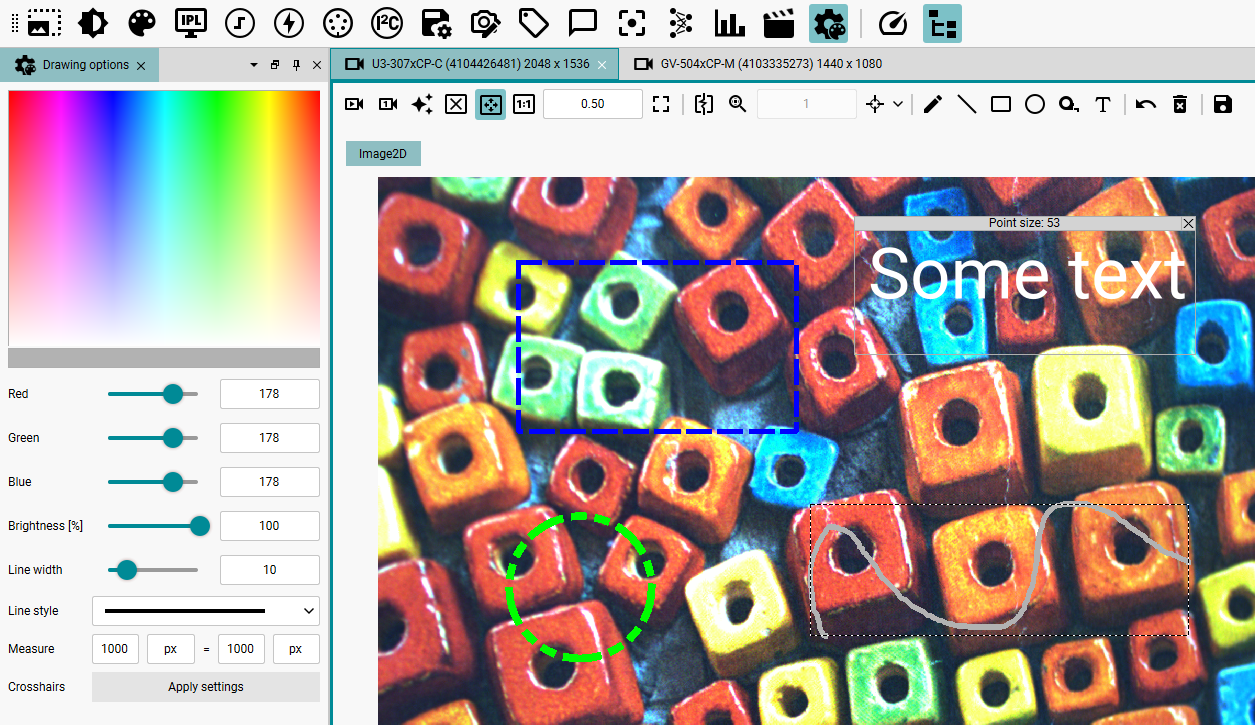 Fig. 259: Editing overlays