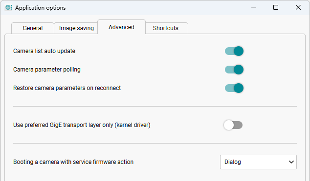 Fig. 253: Advanced settings