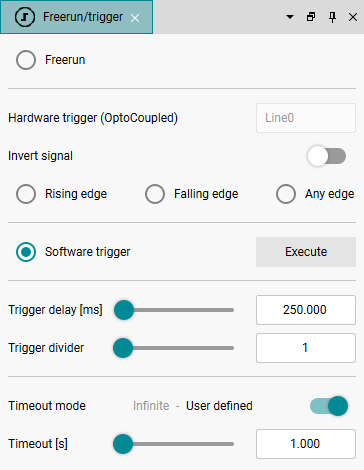 Fig. 245: Freerun/Trigger Fig. 245: Freerun/Trigger