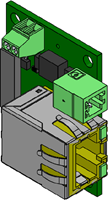 Fig. 611: GigE uEye LE daughterboard