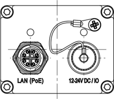 Fig. 629: GigE uEye RE PoE -  rear view