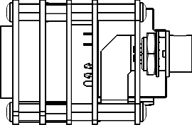 Fig. 684: GigE uEye SE OEM version - Side view (CCD)