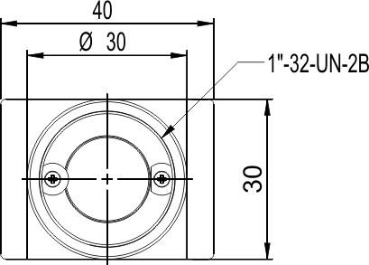 Fig. 674: GigE uEye SE OEM version - Front view