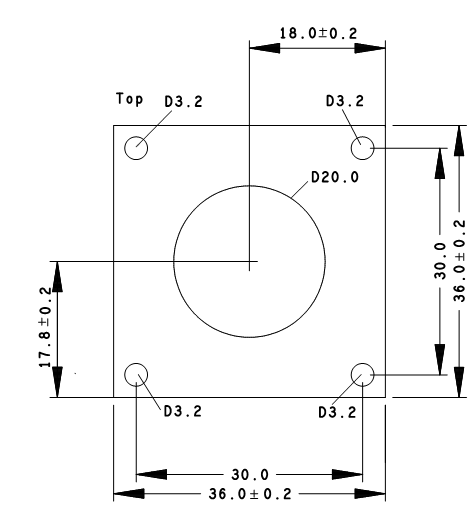 Fig. 467: USB uEye LE with lighting board (view from bottom)