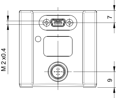 Fig. 497: USB uEye ML - back view