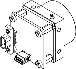 Fig. 524: USB uEye SE OEM version 1 (CMOS) - 3D view