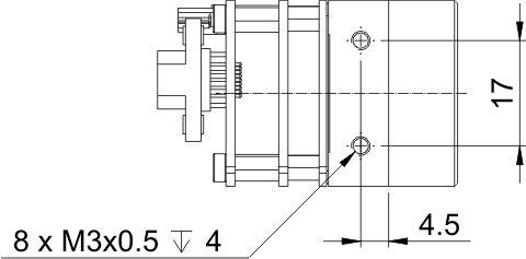 Fig. 531: USB uEye SE OEM version 1 (CCD) - side view