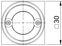 Fig. 526: USB uEye SE OEM version 1 - front view (V1)