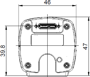 Fig. 404: USB 3 uEye LE - back view