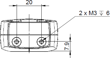 Fig. 406: USB 3 uEye LE - bottom view
