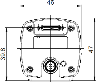 Fig. 434: USB 3 uEye ML - back view