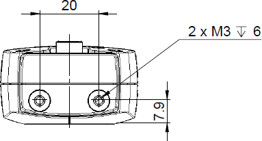 Fig. 435: USB 3 uEye ML - bottom view