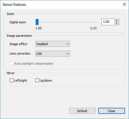 Fig. 148: Sensor features