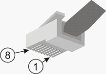 Fig. 79: RJ45 plug