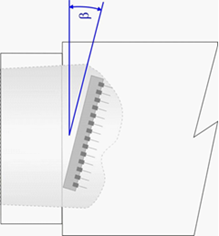 Fig. 343: Position accuracy of the sensor (2)