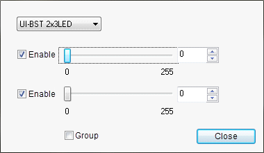 Fig. 470: uEye Cockpit - controlling LEDs
