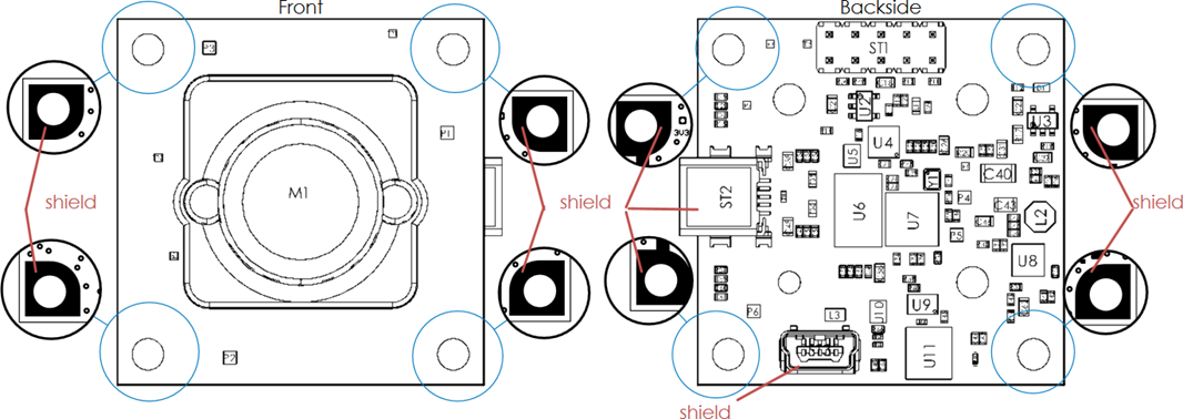 Fig. 473: Assembly hole attachment