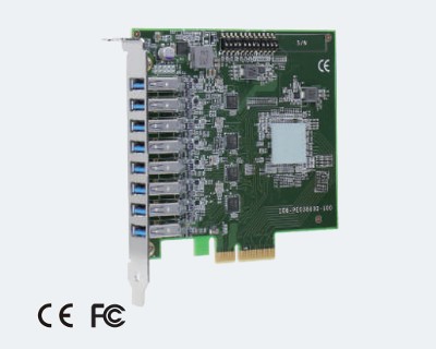 Neousys PCIe-USB381F 8-port USB3.1 Gen1 host adapter
