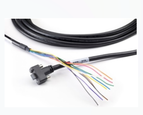 SAMTEC TFM-105 type 10-pin female to Tinned Leads I/O/Power Cable - Teledyne DALSA Genie Nano Cameras - CB-NANO-IO-xxM