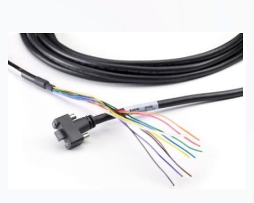 SAMTEC TFM-105 type 10-pin female to Tinned Leads I/O/Power Cable - CB-10COND-XXM