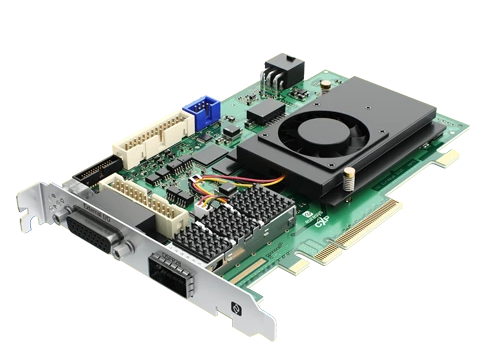 Euresys Coaxlink QSFP28 CoaXPress-over-Fiber Frame Grabber