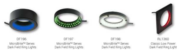 Advanced Illumination ring lights - dark field for imaging applications
