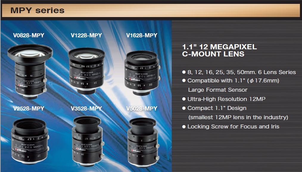 Computar 12MP MPY Series