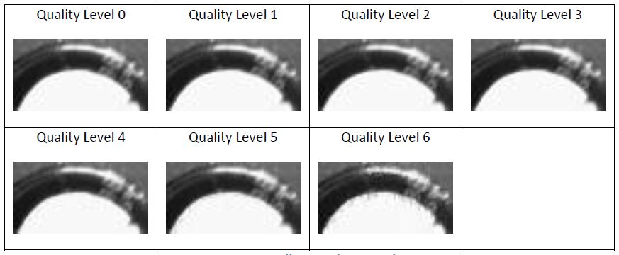 Dalsa Nano Turbodrive quality level comparisons