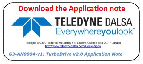 Teledyne Dalsa Turbodrive application note