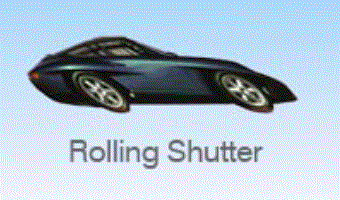 Rolling shutter image