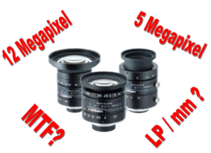 Megapixel Machine vision lenses
