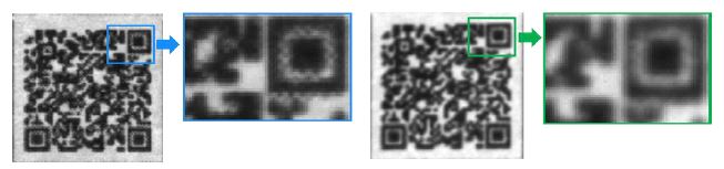 machine vision lenses - image comparison