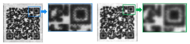 machine vision lenses  - image comparison