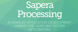 Click for more information about the Teledyne Dalsa Sapera Processing AI-enabled application development library