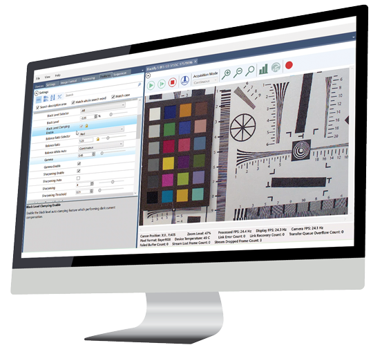 Spinnaker SDK sofware GUI